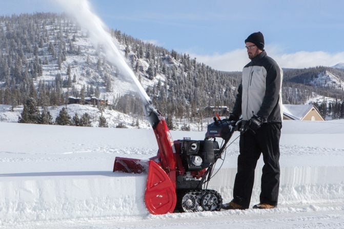 Snowblower Action