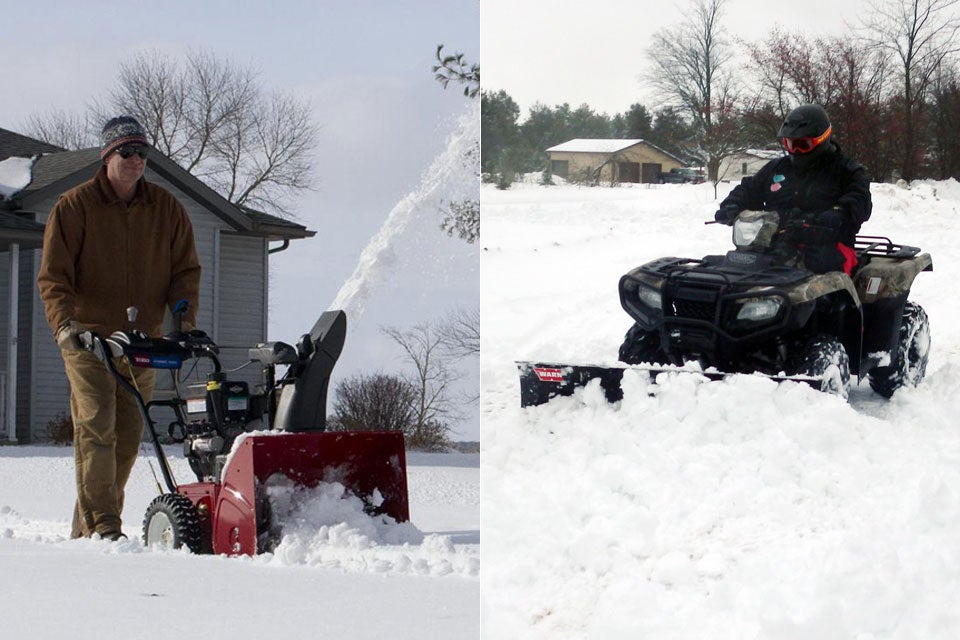 Snowblower vs. Snow Plow