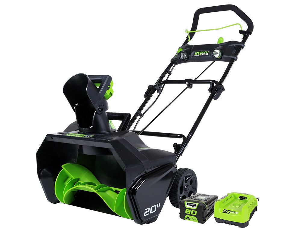 Greenworks PRO 20: Cheap Electric Snowblowers