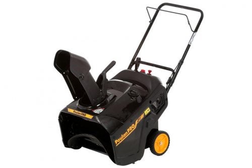 21-inch Poulan Pro 961840001 Electric Start 136cc Single Stage Snow Thrower